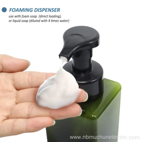 Soap Cleanser Plastic Foaming Foam Pump Bottle